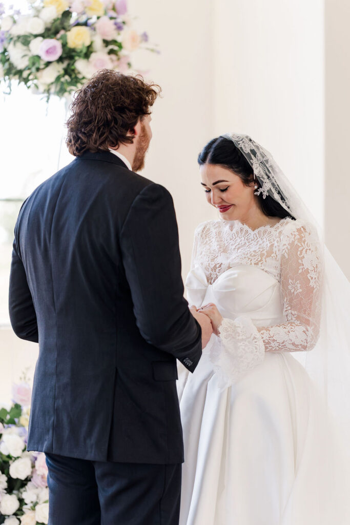 Grace Manor Couple at alter