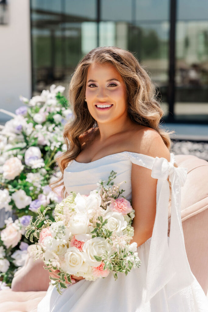 GraceManor single bride in flowers